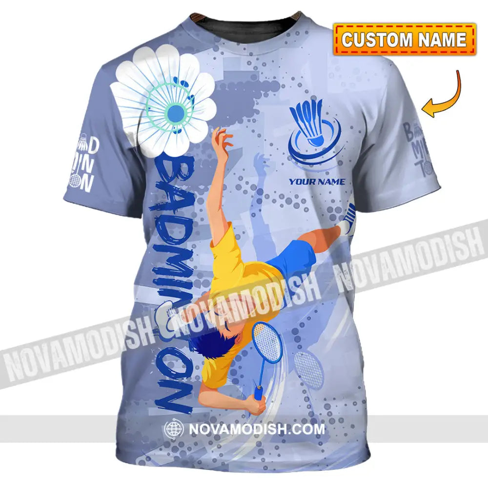 Unisex Shirt - Custom Badminton 3D Shirt T-shirt