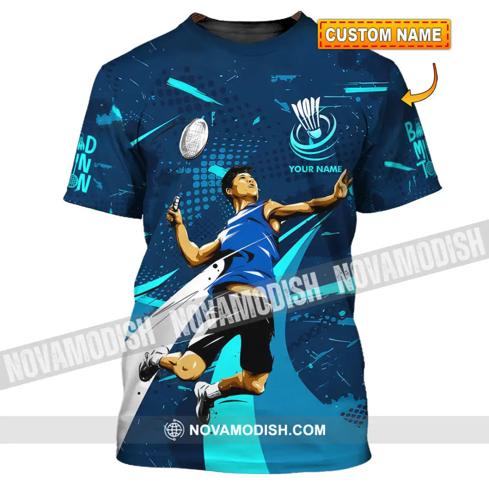 Unisex Shirt - Custom Badminton 3D Shirt T-shirt