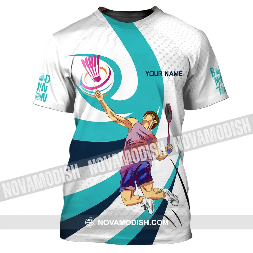 Unisex Shirt - Custom Badminton 3D Shirt T-Shirt / S T-shirt