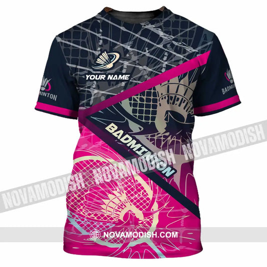 Unisex Shirt - Custom Badminton 3D Shirt T-Shirt / S T-shirt