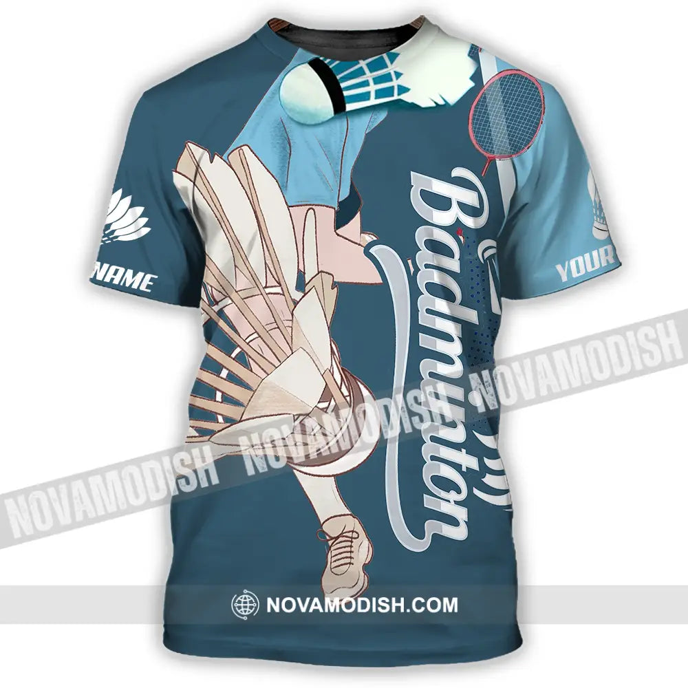 Unisex Shirt - Custom Badminton 3D Shirt T-Shirt / S T-shirt