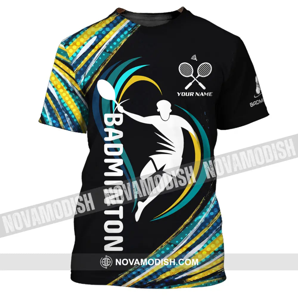 Unisex Shirt - Custom Badminton 3D Shirt T-Shirt / S T-shirt