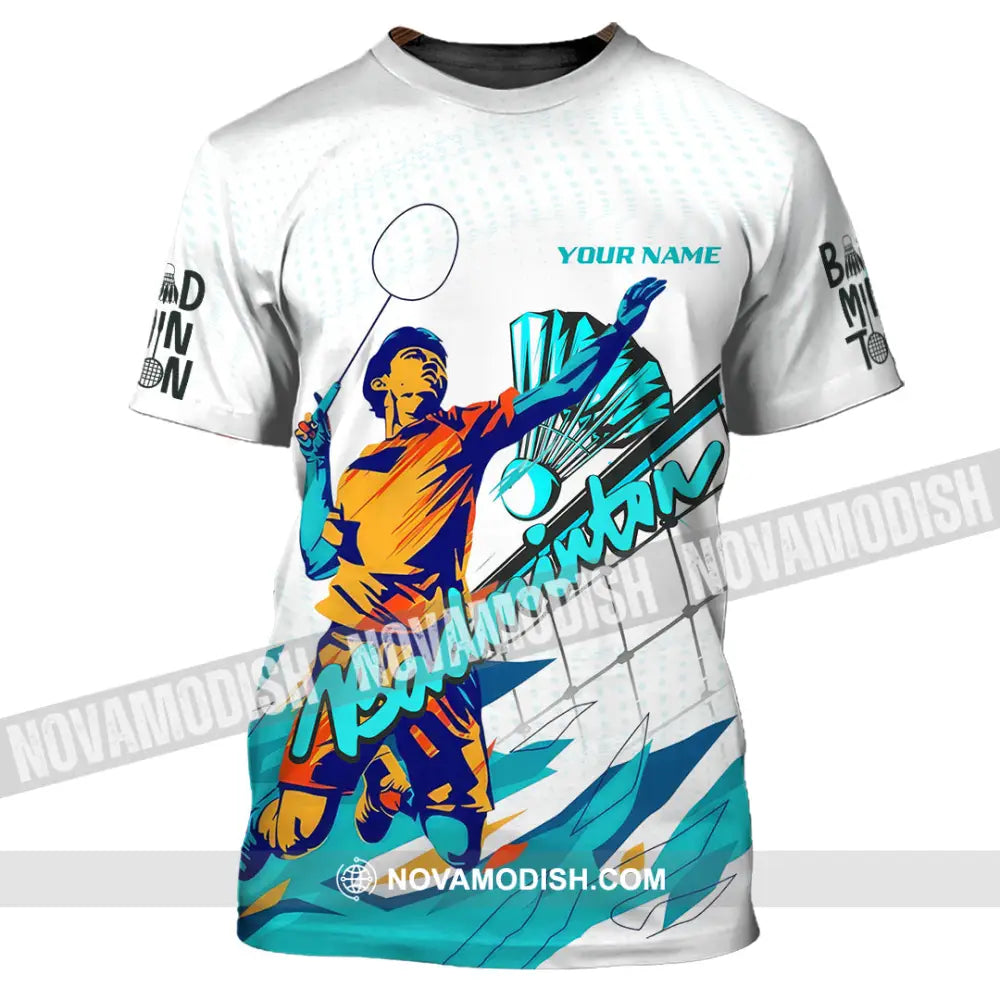 Unisex Shirt - Custom Badminton 3D Shirt T-Shirt / S T-shirt