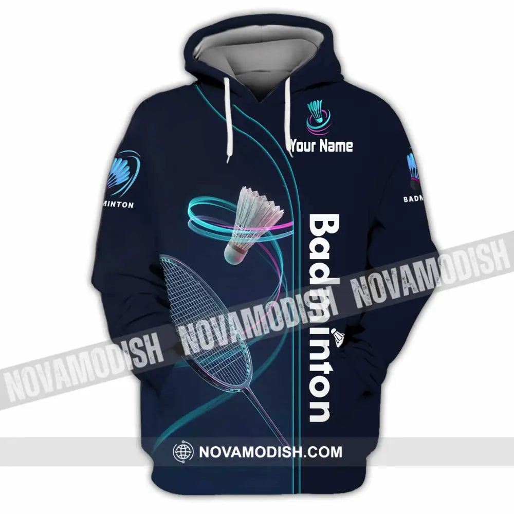 Unisex Shirt - Custom Badminton Shirt - Hoodie / S - T-shirt