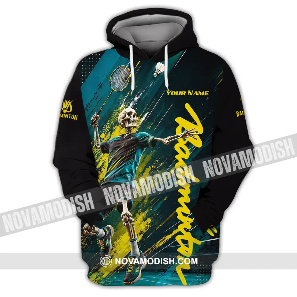 Unisex Shirt - Custom Badminton Shirt - Hoodie / S - T-shirt