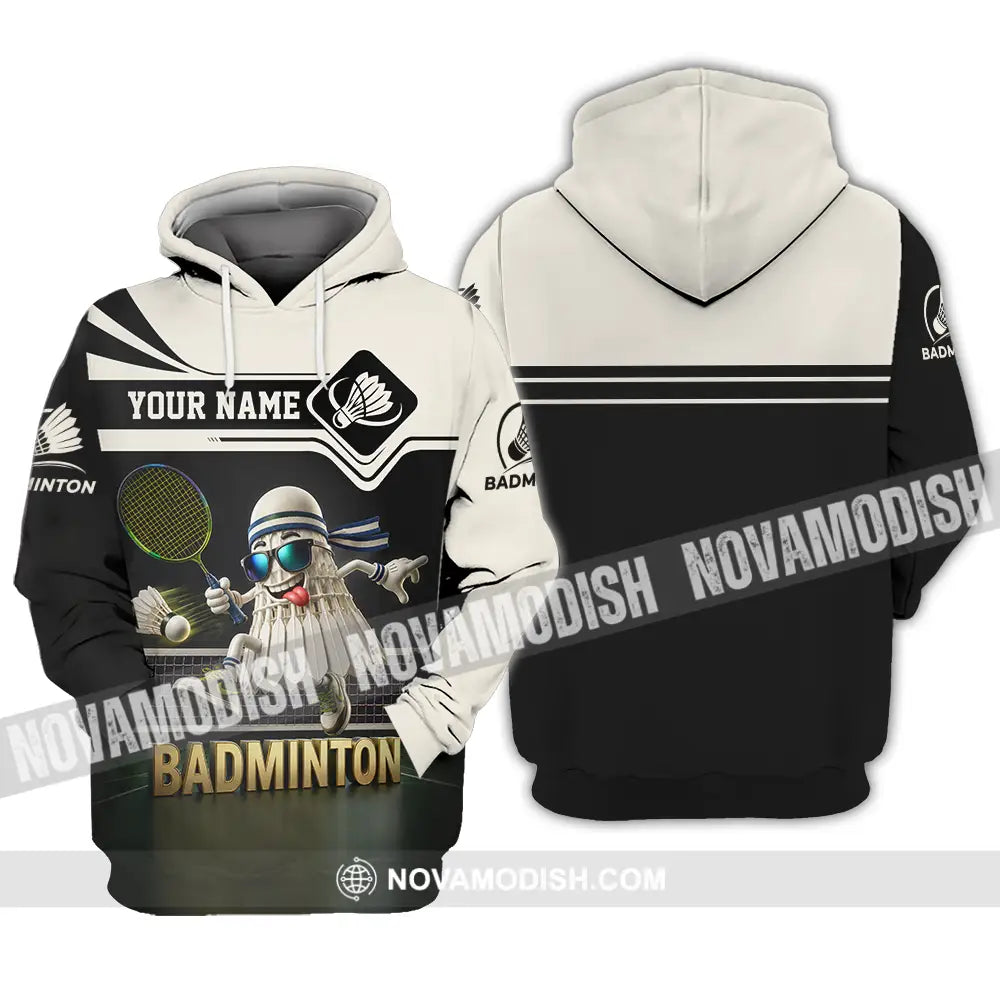 Unisex Shirt - Custom Badminton Shirt - Hoodie / S - T-shirt