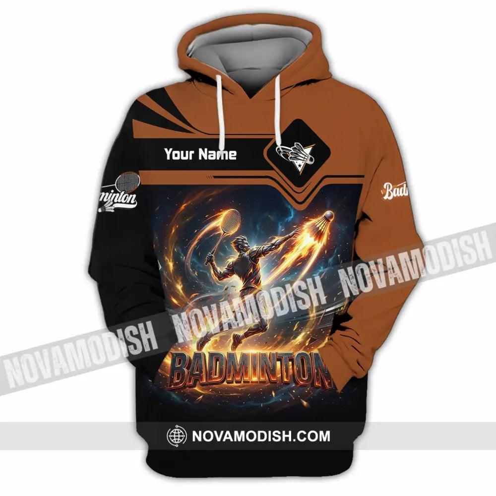Unisex Shirt - Custom Badminton Shirt - Hoodie / S - T-shirt