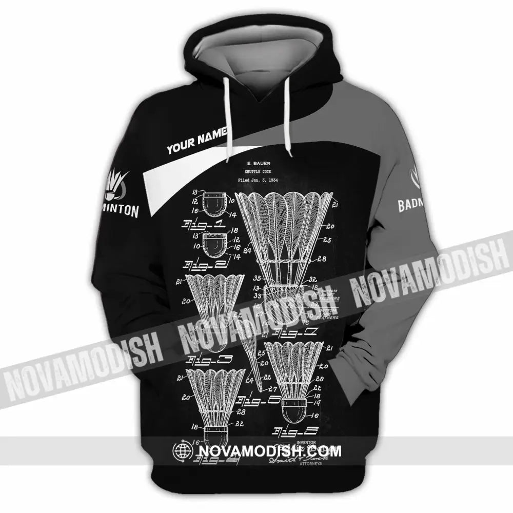 Unisex Shirt - Custom Badminton Shirt - Hoodie / S - T-shirt