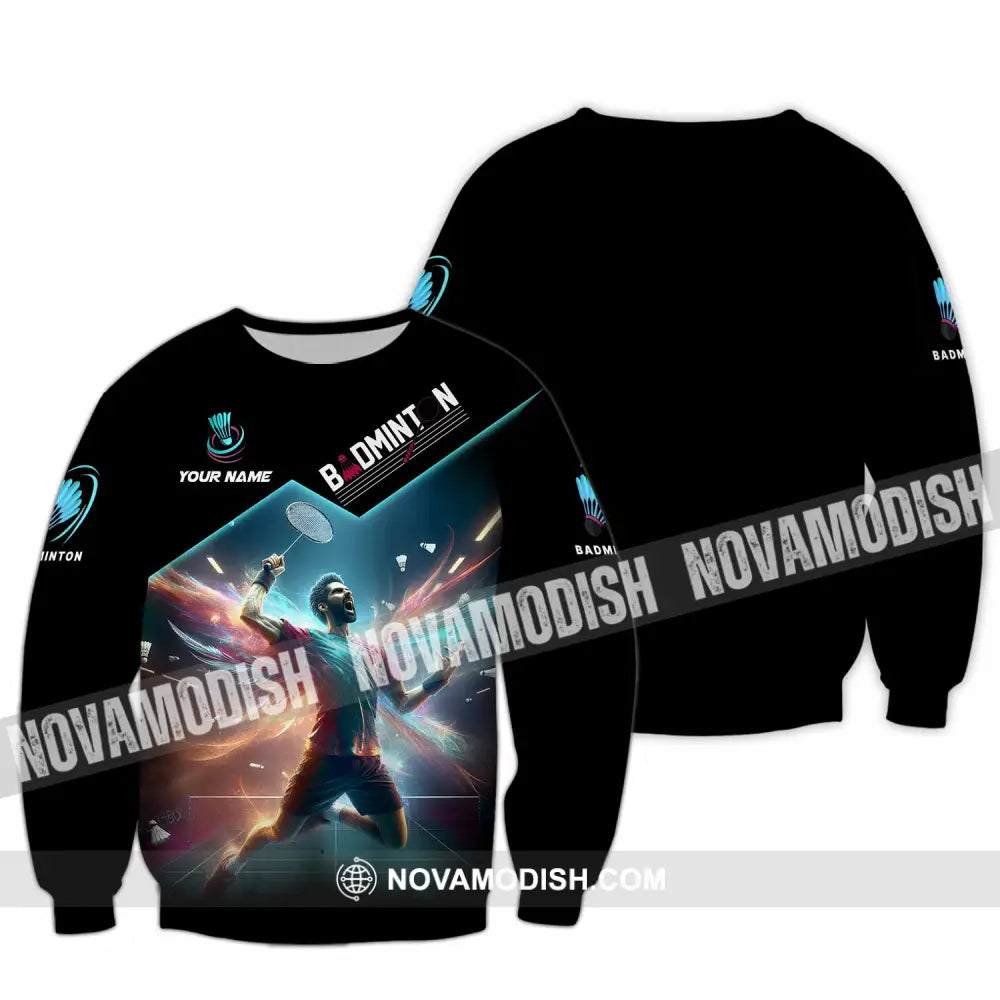 Unisex Shirt - Custom Badminton Shirt - Long Sleeve / S - T-shirt