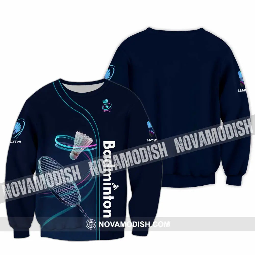 Unisex Shirt - Custom Badminton Shirt - Long Sleeve / S - T-shirt