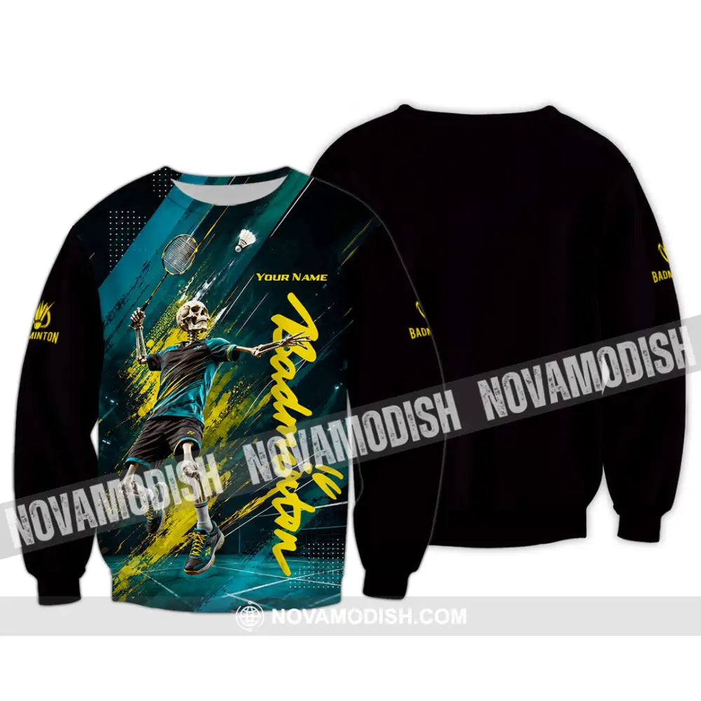 Unisex Shirt - Custom Badminton Shirt - Long Sleeve / S - T-shirt