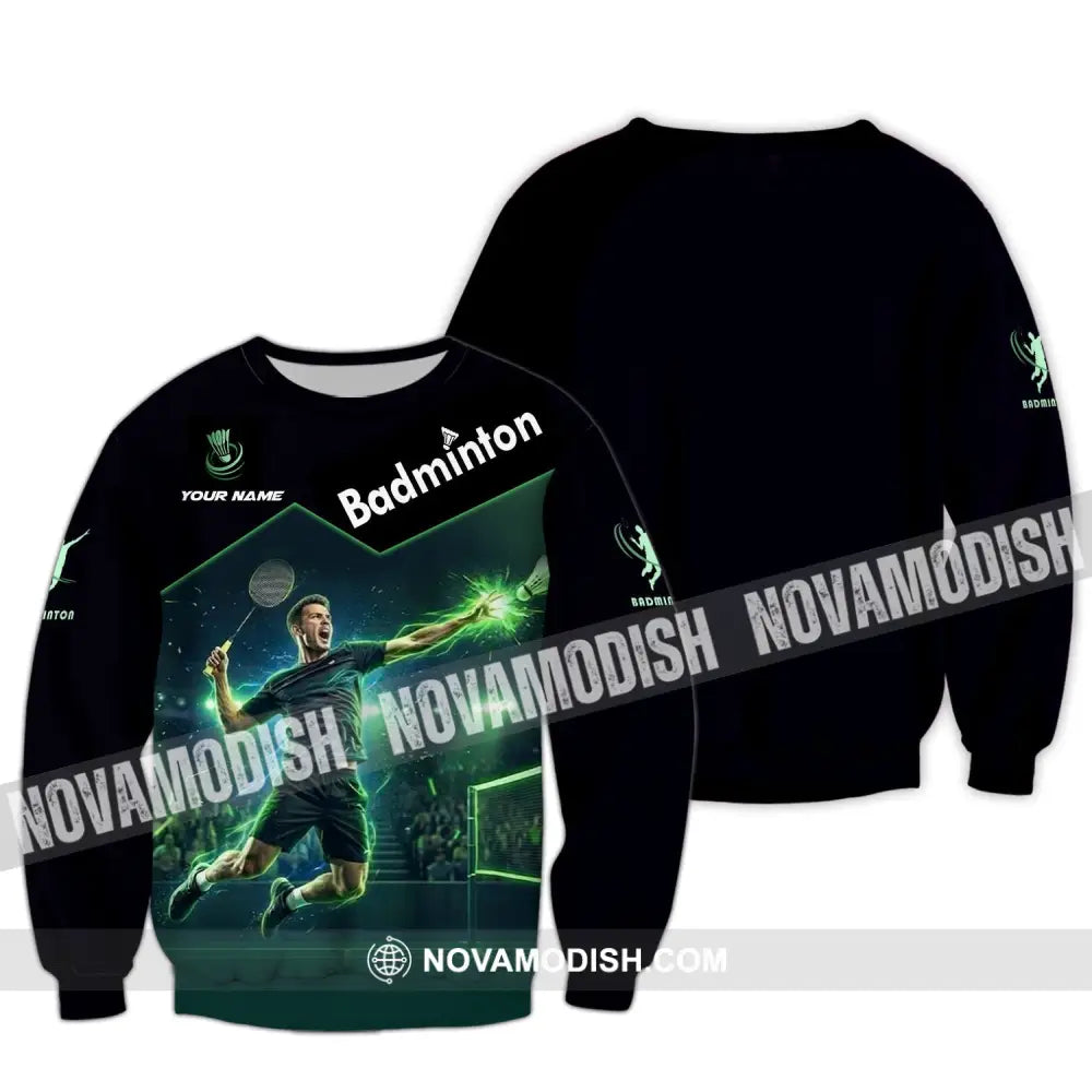 Unisex Shirt - Custom Badminton Shirt - Long Sleeve / S - T-shirt