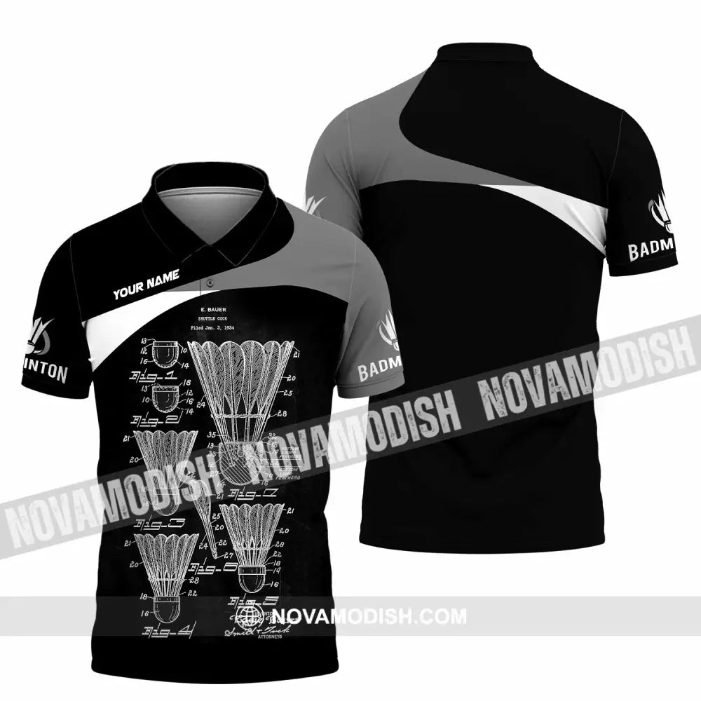 Unisex Shirt - Custom Badminton Shirt - Polo Shirt / S - T-shirt