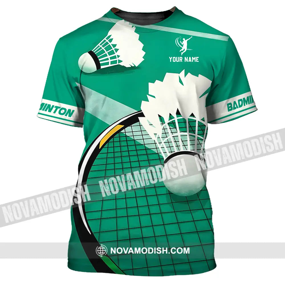 Unisex Shirt - Custom Badminton Sport Shirt T-Shirt / S T-shirt