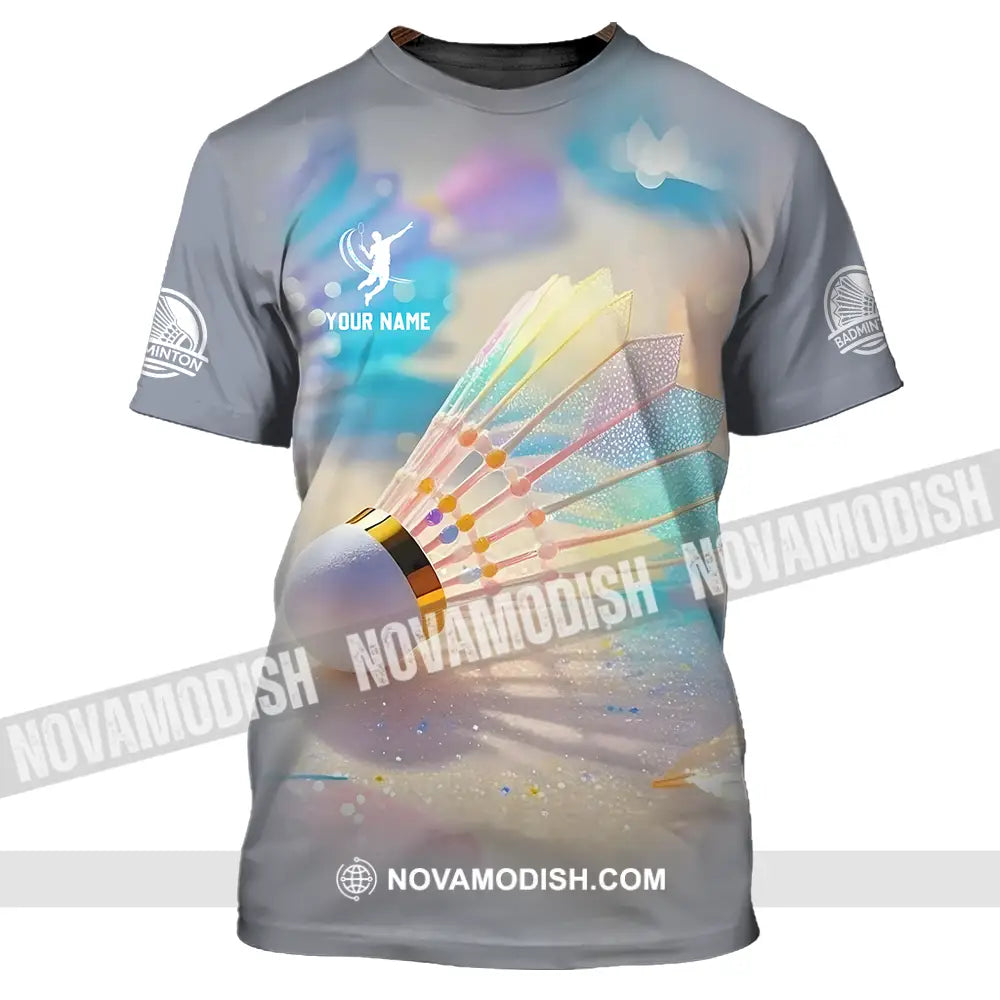 Unisex Shirt - Custom Badminton Sport Shirt T-Shirt / S T-shirt