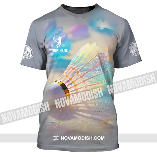 Unisex Shirt - Custom Badminton Sport Shirt T-Shirt / S T-shirt