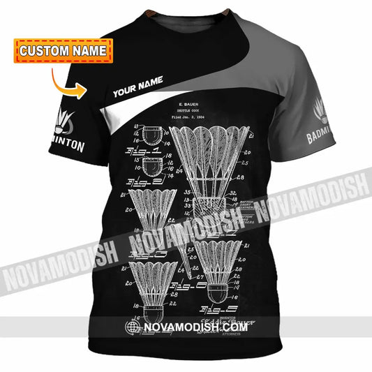 Unisex Shirt - Custom Badminton Shirt - T-shirt