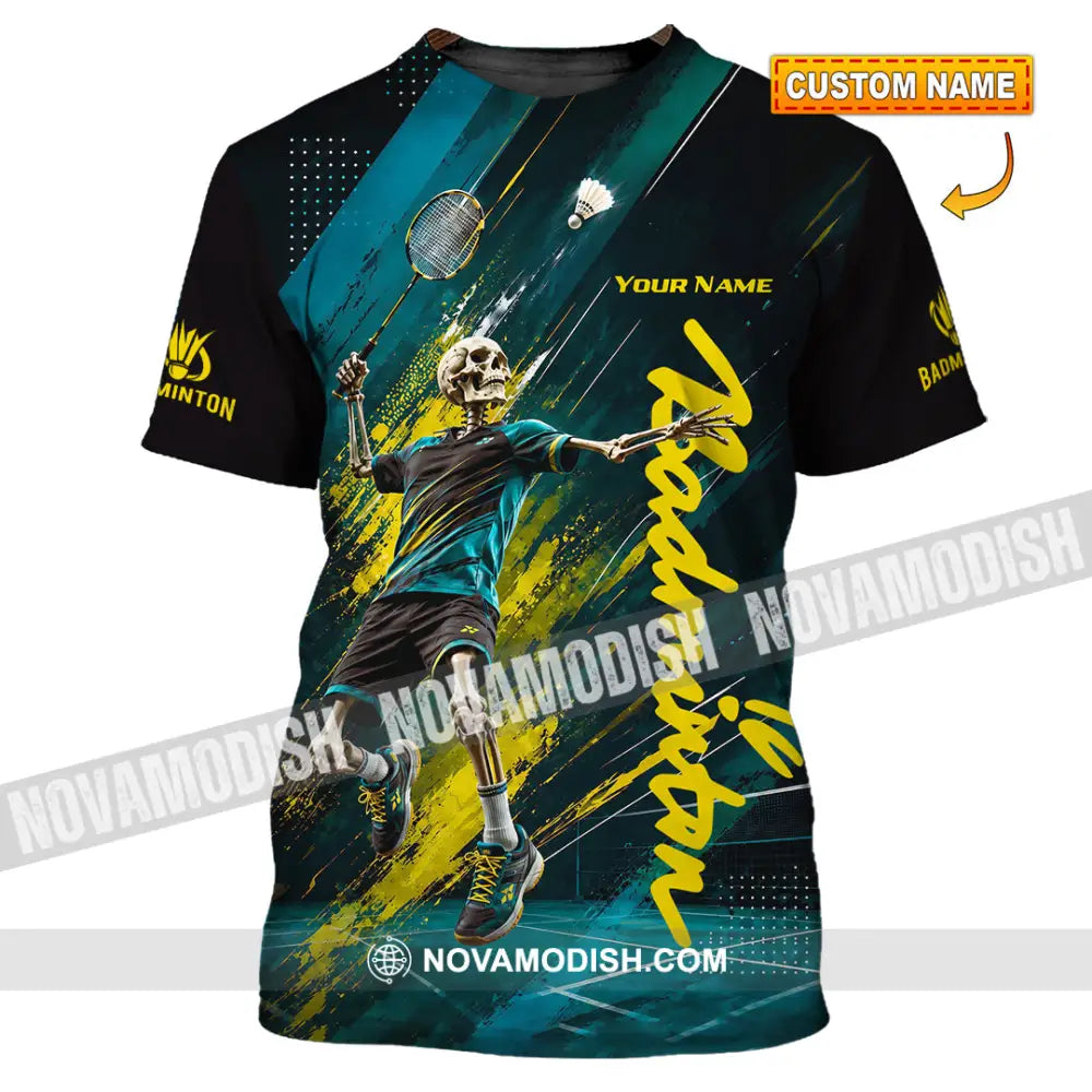 Unisex Shirt - Custom Badminton Shirt - T-shirt