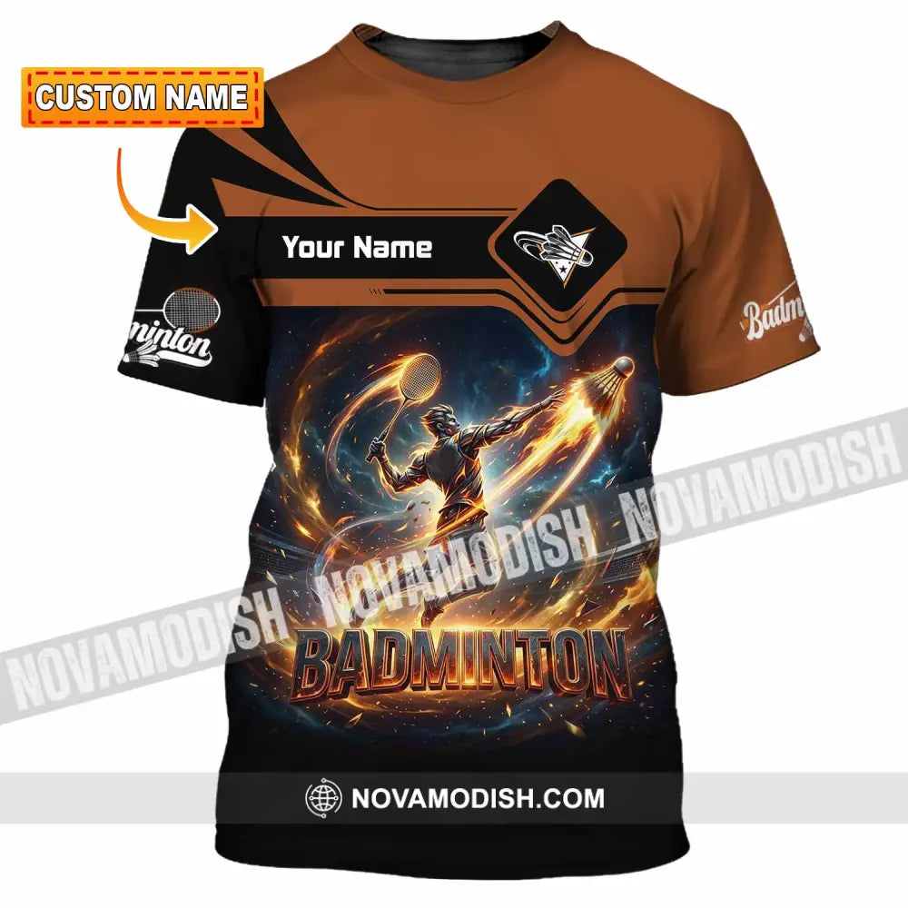Unisex Shirt - Custom Badminton Shirt - T-shirt