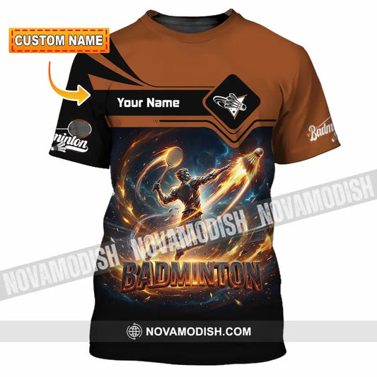 Unisex Shirt - Custom Badminton Shirt - T-shirt