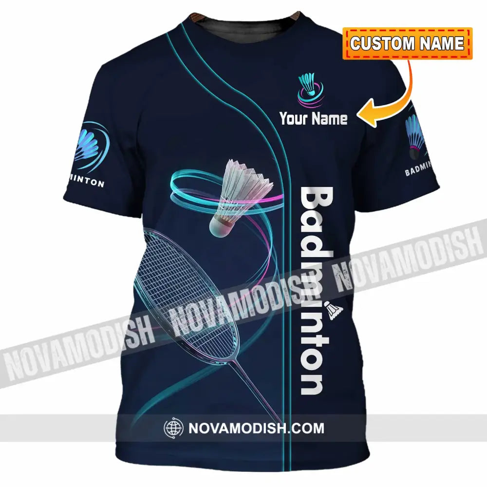 Unisex Shirt - Custom Badminton Shirt - T-shirt