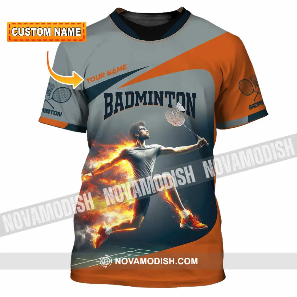 Unisex Shirt - Custom Badminton Shirt T-shirt