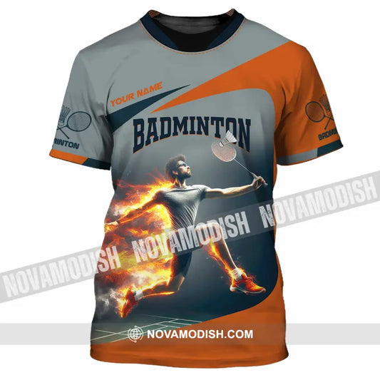 Unisex Shirt - Custom Badminton Shirt T-Shirt / S T-shirt