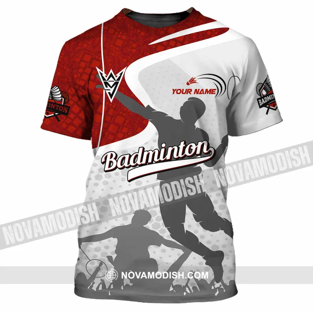 Unisex Shirt - Custom Badminton Shirt T-Shirt / S T-shirt