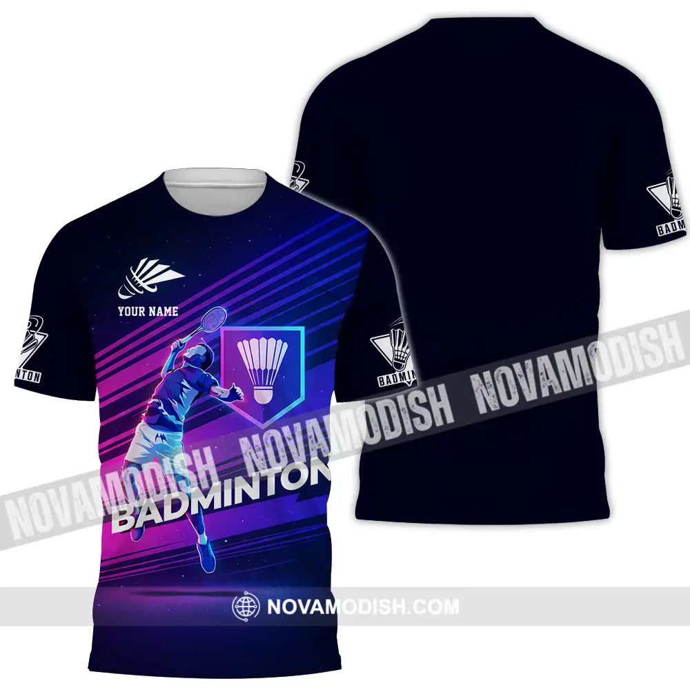 Unisex Shirt - Custom Badminton3D Shirt T-Shirt / S T-shirt