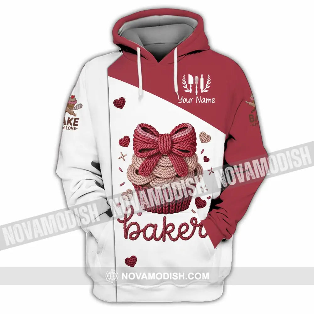 Unisex Shirt - Custom Baker 3D Shirt - Hoodie / S - T-shirt