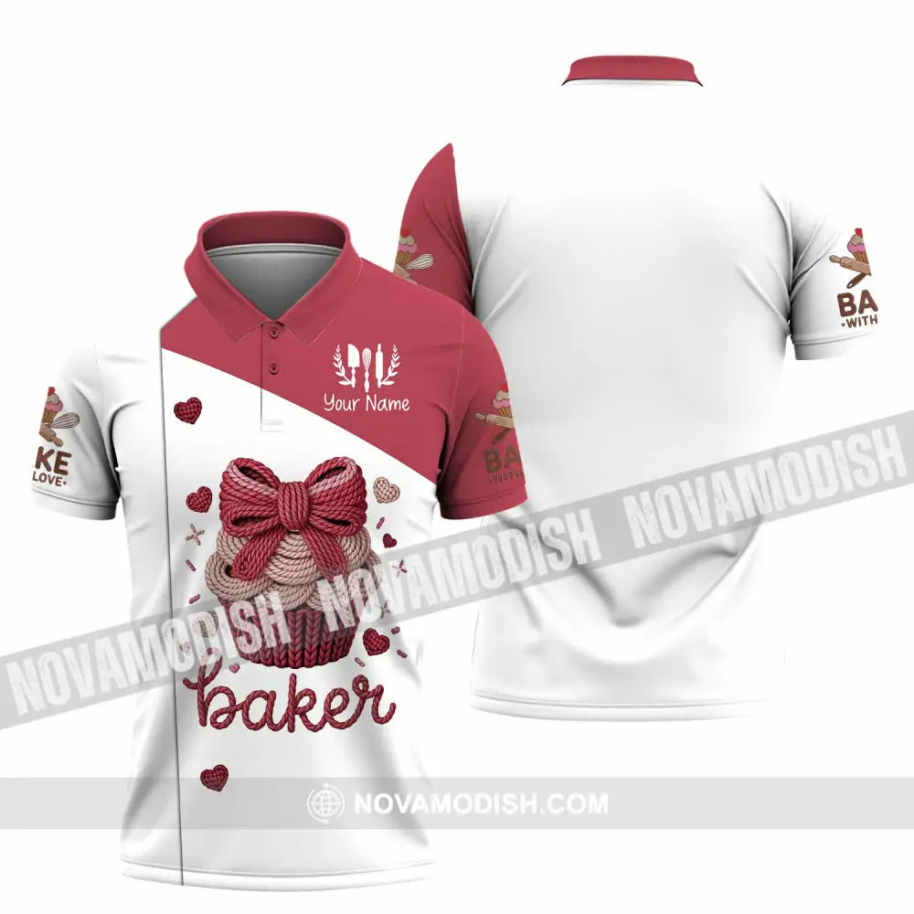 Unisex Shirt - Custom Baker 3D Shirt - Polo Shirt / S - T-shirt