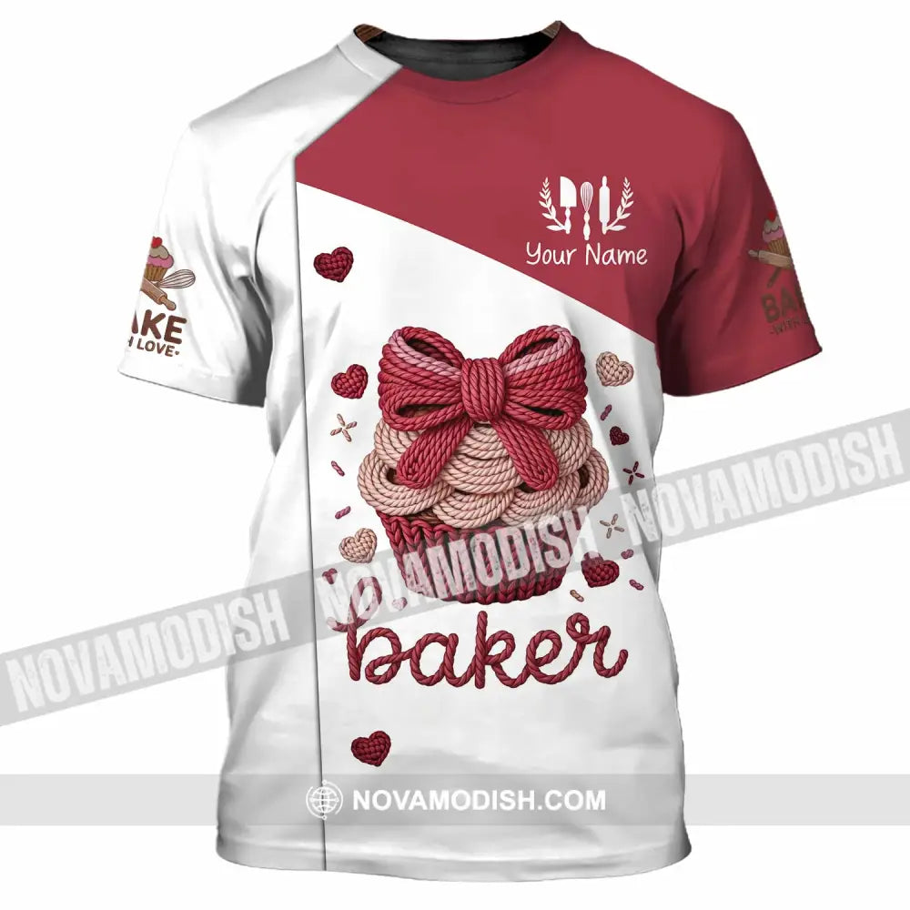 Unisex Shirt - Custom Baker 3D Shirt - T-Shirt / S - T-shirt