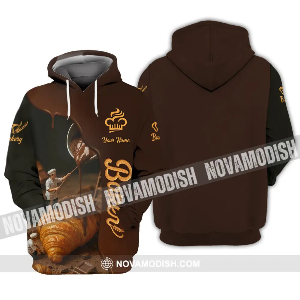 Unisex Shirt - Custom Baker Shirt Hoodie / S T-shirt