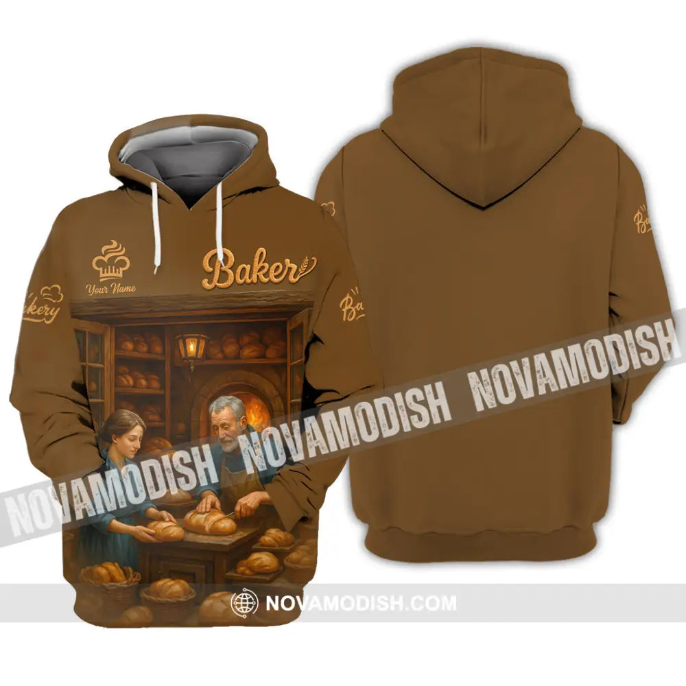Unisex Shirt - Custom Baker Shirt Hoodie / S T-shirt