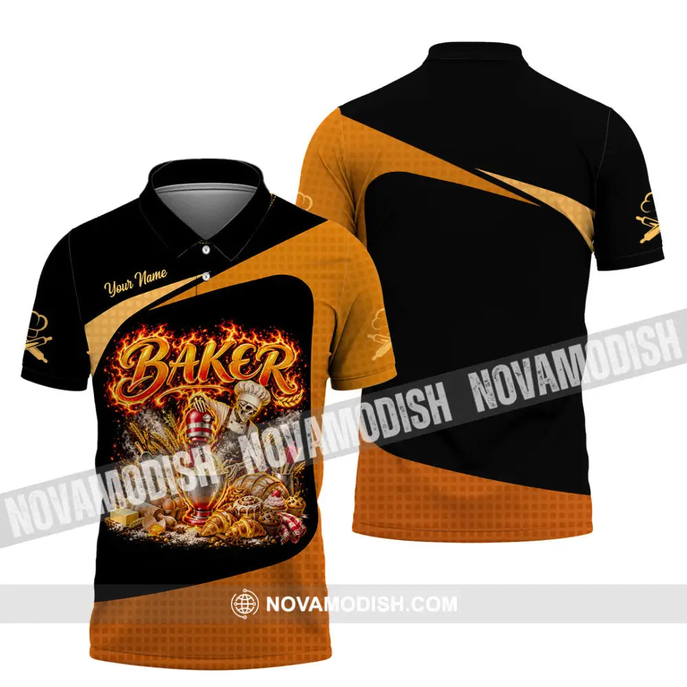 Unisex Shirt - Custom Baker Shirt - Polo Shirt / S - T-shirt
