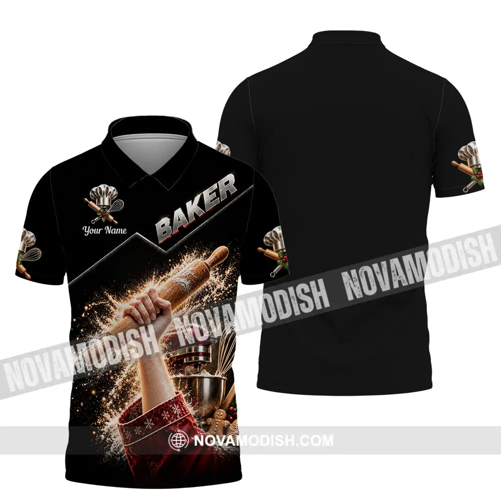 Unisex Shirt - Custom Baker Shirt - Polo Shirt / S - T-shirt