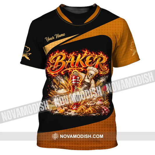 Unisex Shirt - Custom Baker Shirt - T-Shirt / S - T-shirt