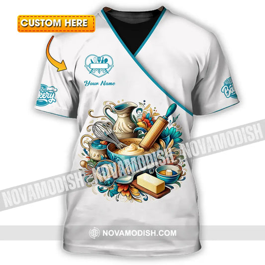 Unisex Shirt - Custom Bakery 3D Shirt - T-shirt