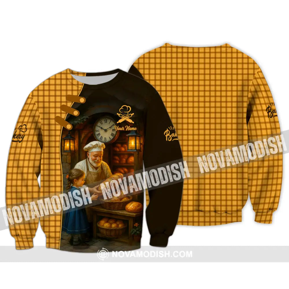 Unisex Shirt - Custom Bakery Shirt Long Sleeve / S T-shirt