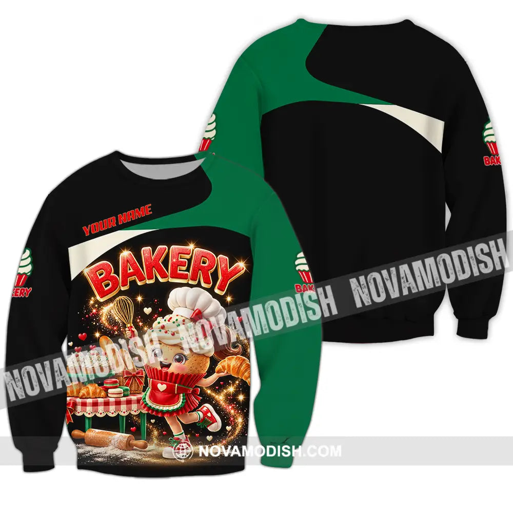 Unisex Shirt - Custom Bakery Shirt - Long Sleeve / S - T-shirt