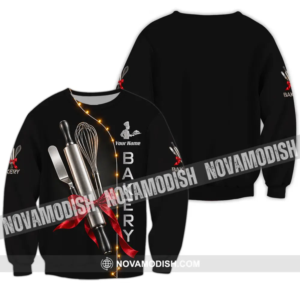 Unisex Shirt - Custom Bakery Shirt - Long Sleeve / S - T-shirt