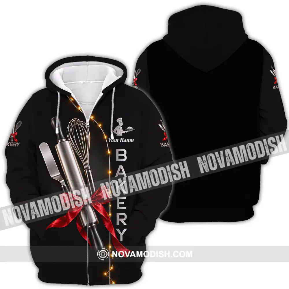 Unisex Shirt - Custom Bakery Shirt - Zipper Hoodie / S - T-shirt