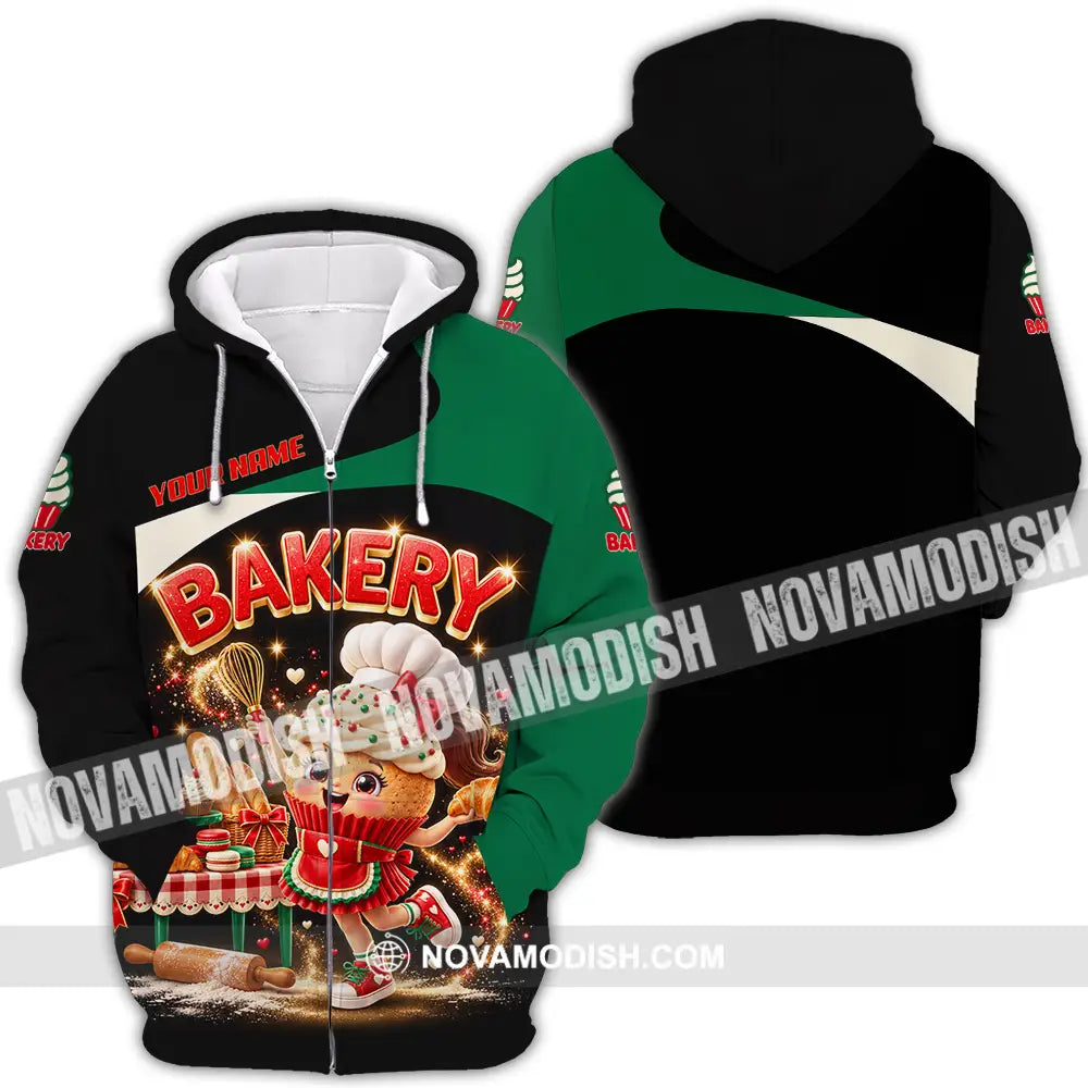 Unisex Shirt - Custom Bakery Shirt - Zipper Hoodie / S - T-shirt