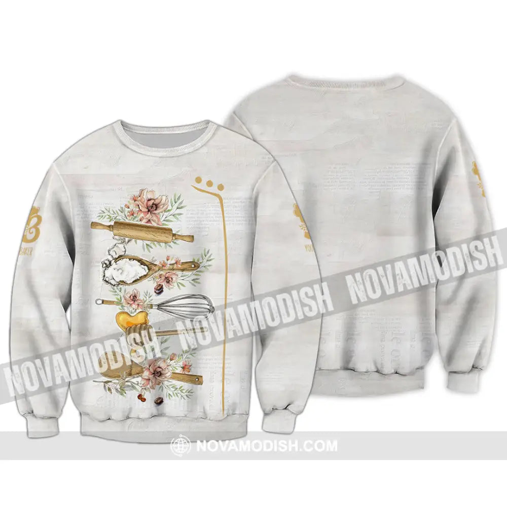 Unisex Shirt - Custom Baking Shirt Long Sleeve / S T-shirt