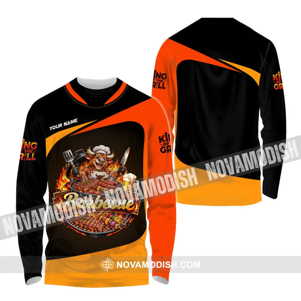 Unisex Shirt - Custom Barbecue Shirt - Long Sleeve Shirt / S - T-shirt