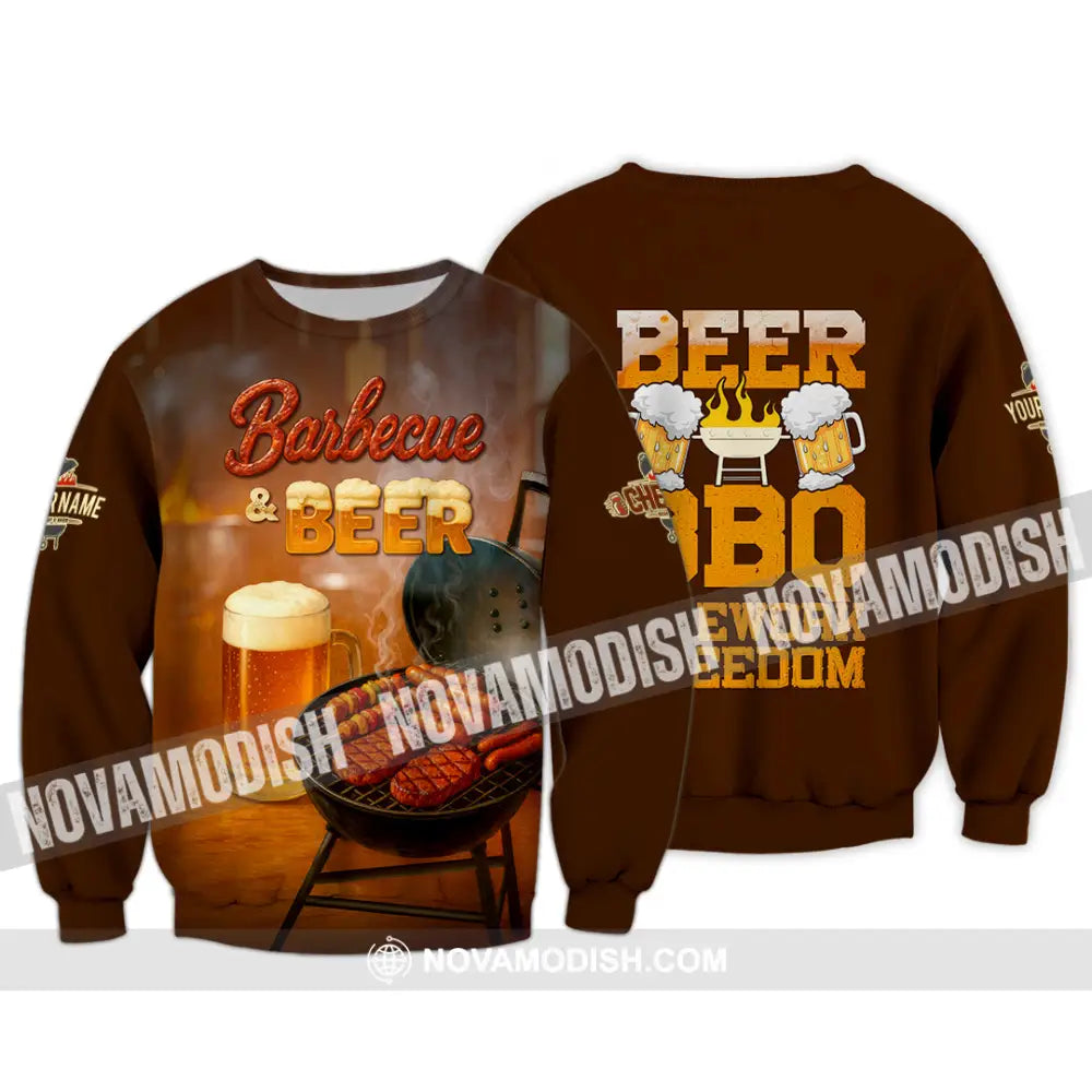Unisex Shirt - Custom Barbecue Shirt Long Sleeve / S T-shirt