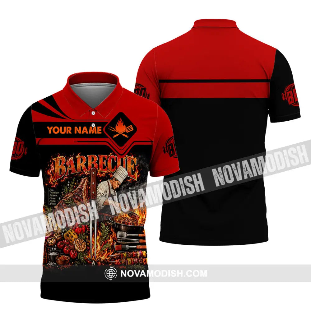 Unisex Shirt - Custom Barbecue Shirt - Polo Shirt / S - T-shirt