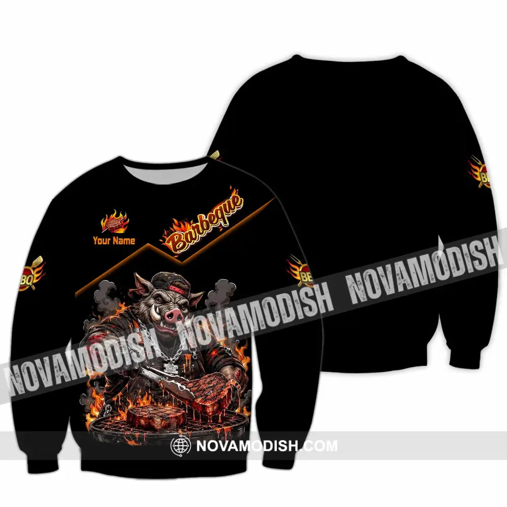 Unisex Shirt - Custom Barbeque Shirt - Long Sleeve / S - T-shirt