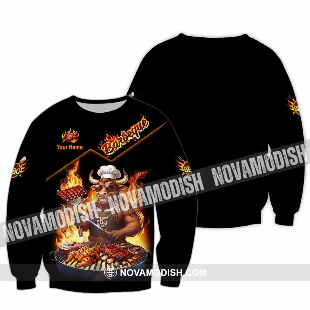Unisex Shirt - Custom Barbeque Shirt - Long Sleeve / S - T-shirt