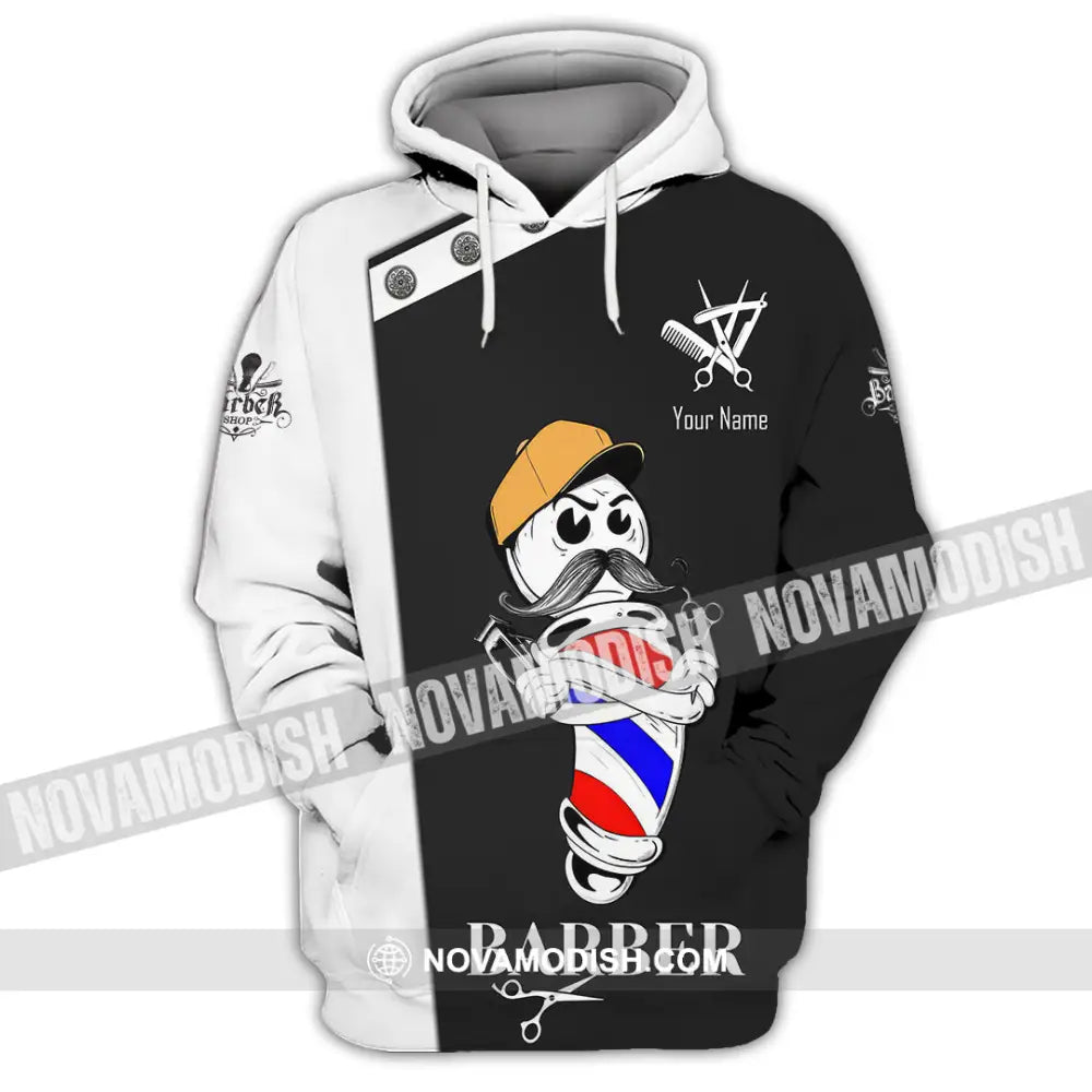 Unisex Shirt - Custom Barber Shirt Hoodie / S T-shirt